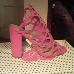 Hot pink heels